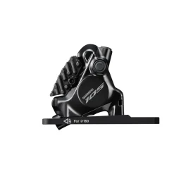 105 Di2 ST-R7170-L STI Brake/Shift Lever Combination Front Wheel with BR-R7170 Disc Brake J-Kit Direct