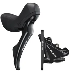 105 ST-R7020 STI Brake/Shift Lever Combination With BR-R7070 Front Disc Brake