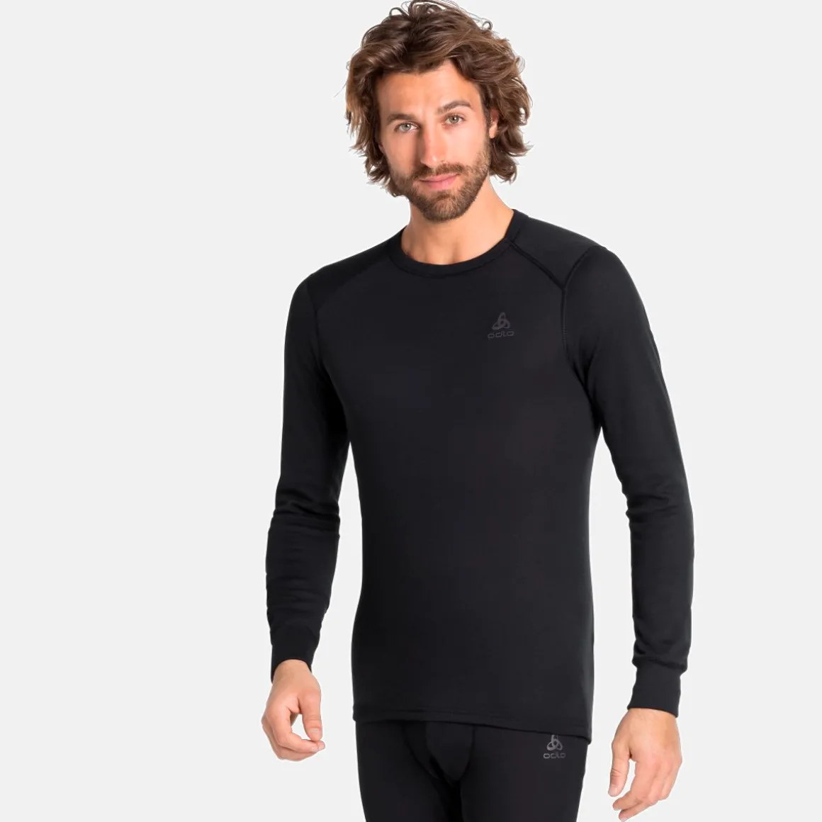 ACTIVE WARM ECO BL TOP Crew Neck L/S Long Sleeve Base Layer