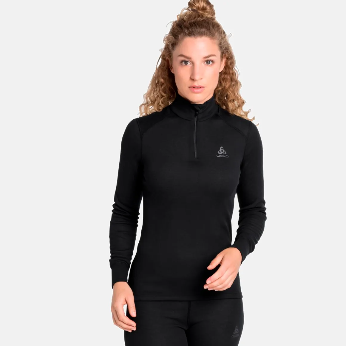 ACTIVE WARM ECO BL TOP Turtle Neck L/S Half Zip Women’s Long Sleeve Base Layer
