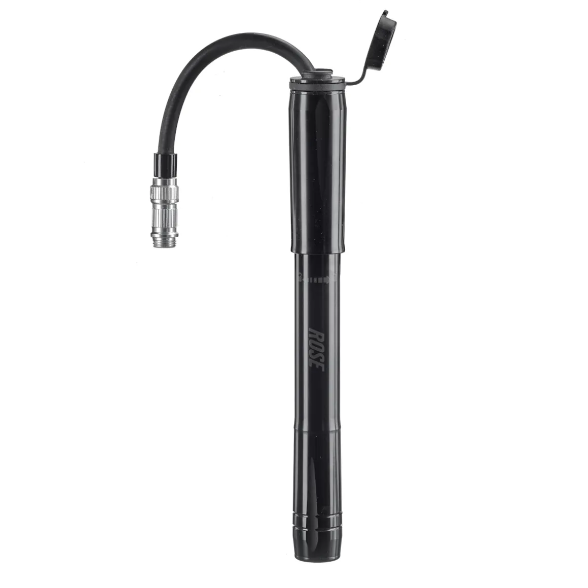 airik T-FLEX Aluminium Mini Pump with Schrader/Presta Hose Connection