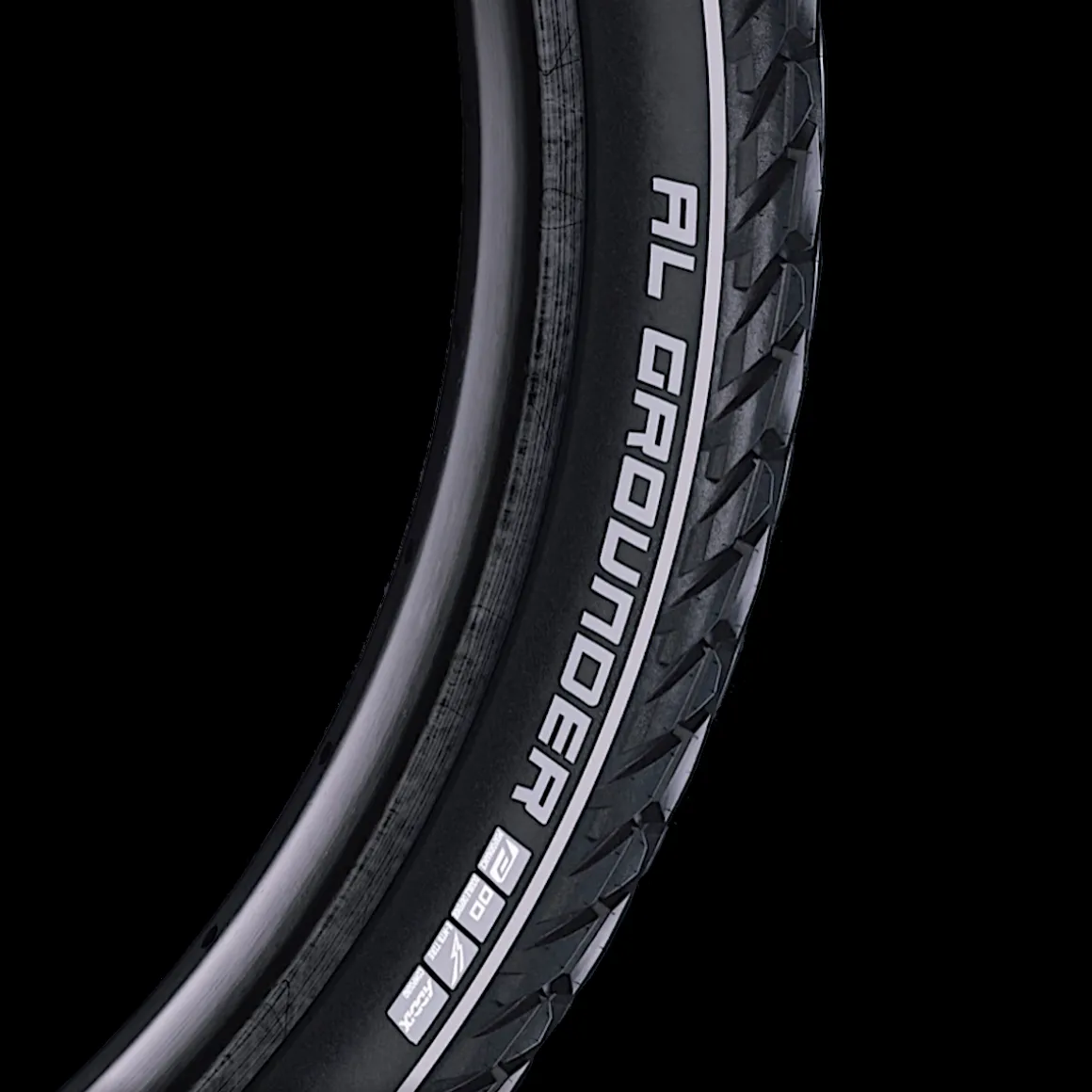 Al Grounder Performance Hybrid Clincher Tyre RaceGuard DD Puncture Protection