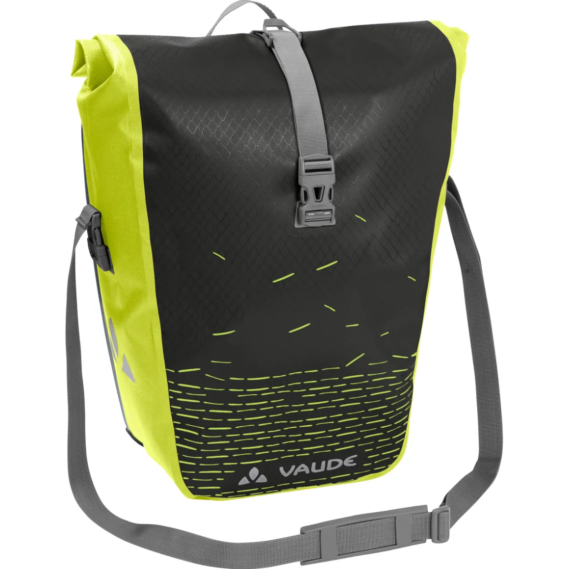 Aqua Back Print Single Pannier Bag