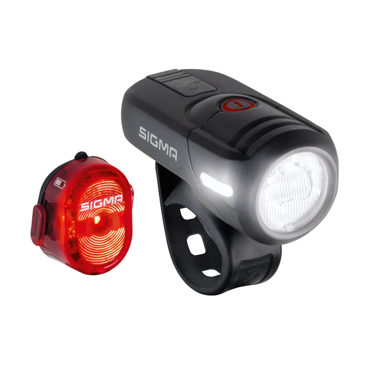 AURA 45 USB LED Front Light/NUGGET II Rear Light Set