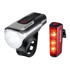 AURA 80 USB LED Front Light/BLAZE USB Battery-Powered Rear Light with Brake Light Kit