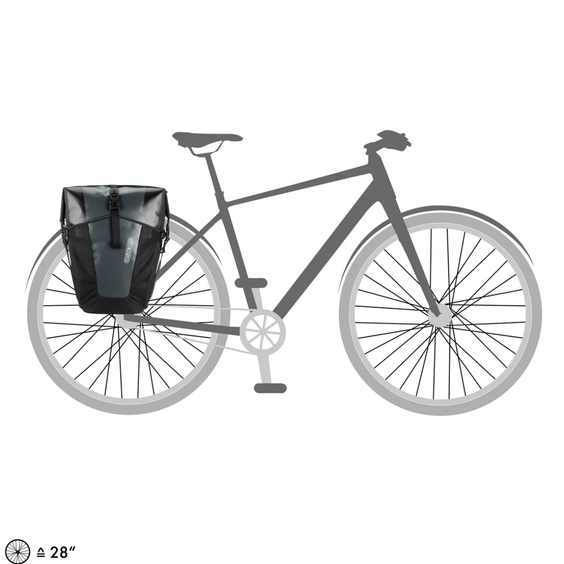 BACK-ROLLER XL Set Consisting of Two Panniers