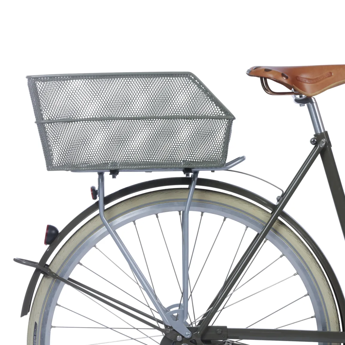 BASIL CENTO olive Bike Basket