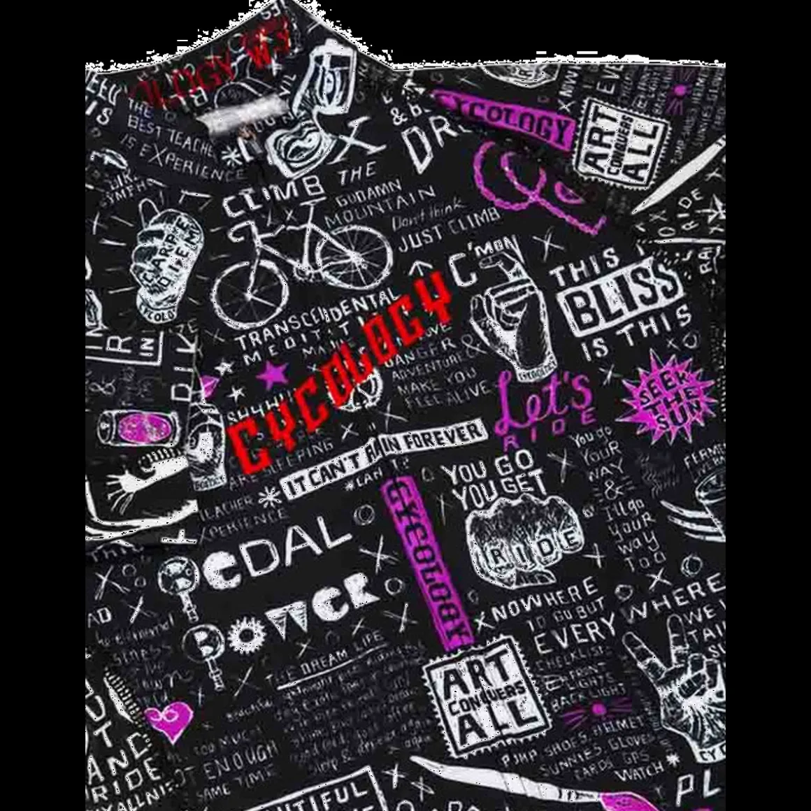 BIKE GRAFFITI MEN'S JERSEY Short-sleeved Cycling Jersey