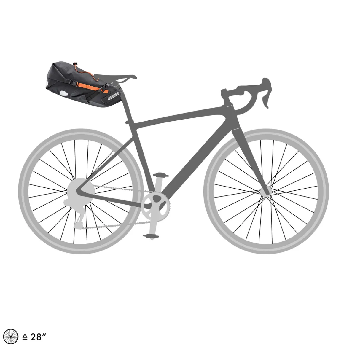 BIKE PACKING SEAT-PACK M Saddle Bag