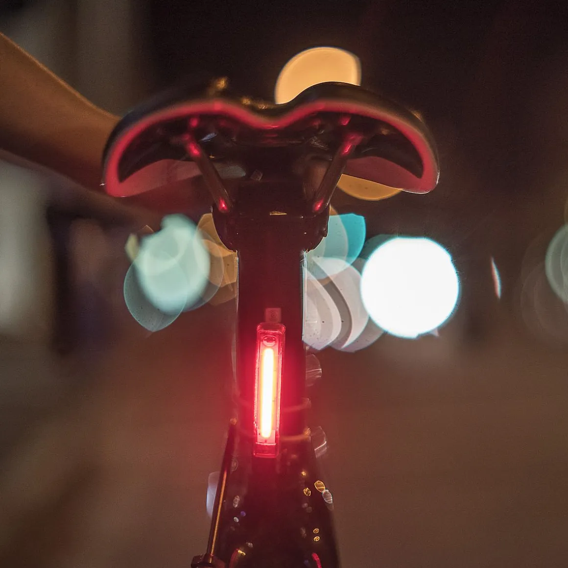 Blinder 80 Lux Front Light and Plus Rear Light Rechargeable Set