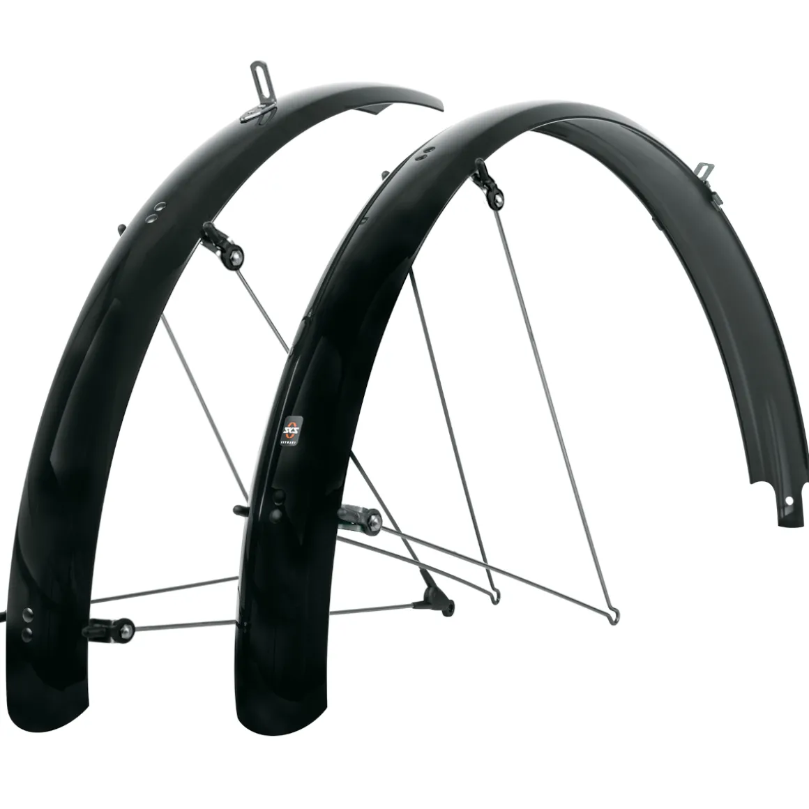 Bluemels Basic 26" Mudguard Set 60 mm, Incl. Struts