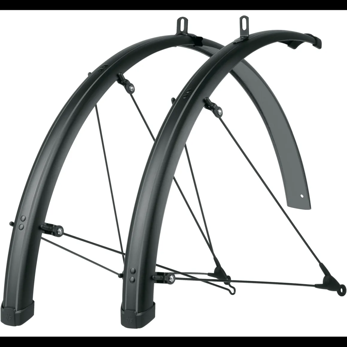 Bluemels Stripes 28" Mudguard Set in Stripe Design
