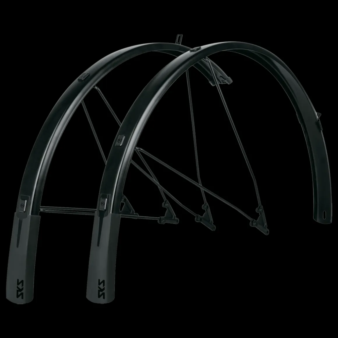 Bluemels Style 28" Mudguard Set 46 mm Extra Long