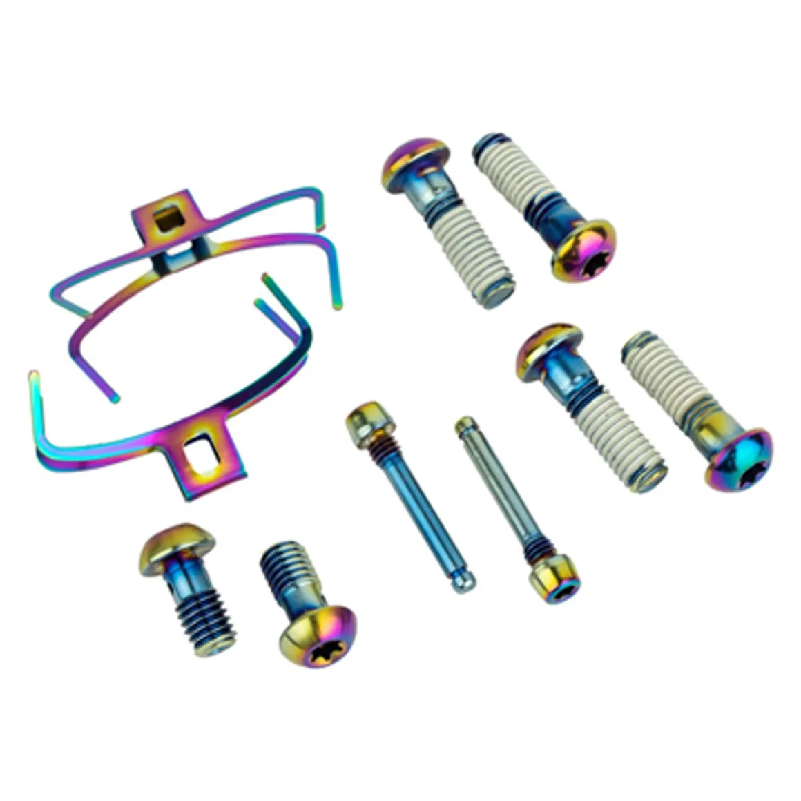 Bolt Upgrade Kit Rainbow for G2 Brake Caliper