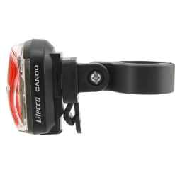 Cando battery-powered USB rear light with dual LED