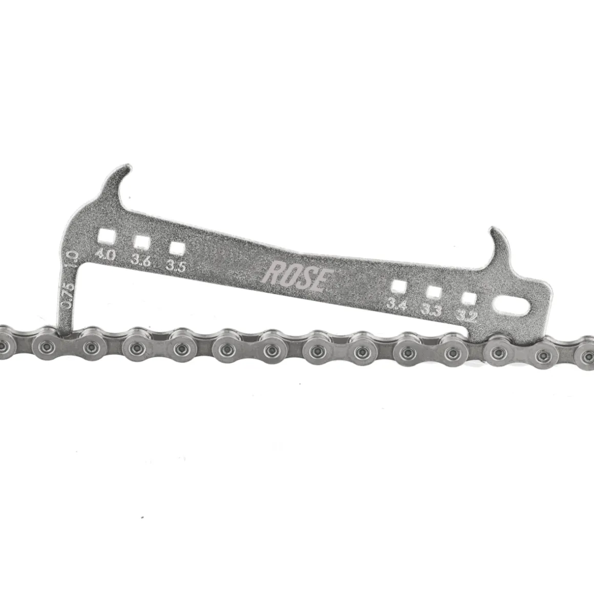 Chain Wear Gauge with Chain Holder