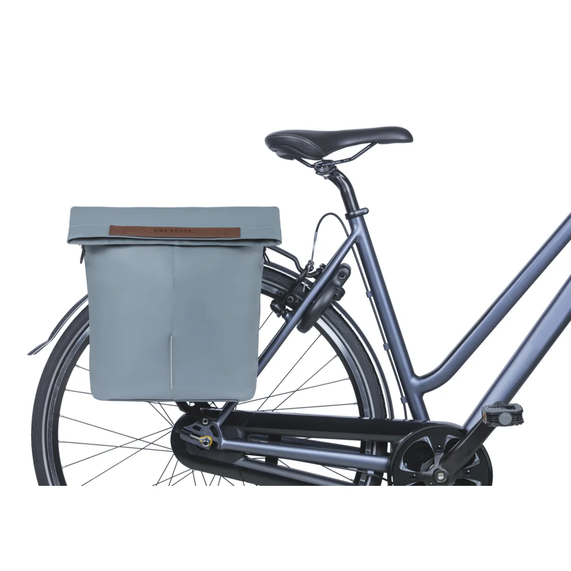 City Shopper Vegan Leather Pannier Bag