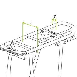 Clampit spring clamp for Standit, Addit, Tourit, Foldit, Topit racks