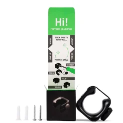 CLUG PRO HYBRID Bicycle Wall Bracket 1.3"-1.7" Secured with Fidlock