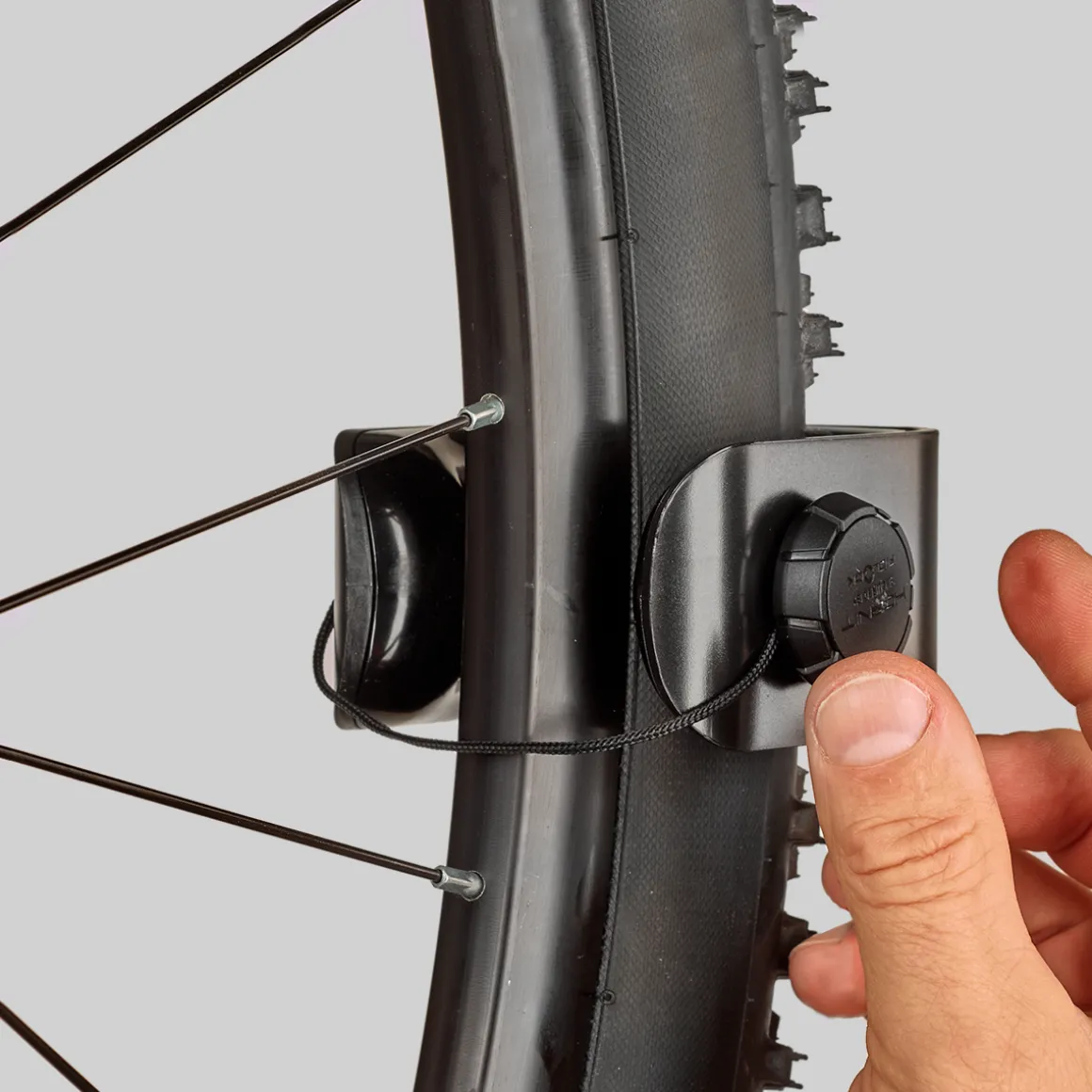 CLUG PRO MTB Bicycle Wall Bracket 1.75"-2.25" Secured with Fidlock