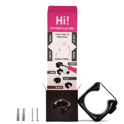 CLUG PRO MTB XL Wall Bracket 2.3"-2.7" Secured with Fidlock