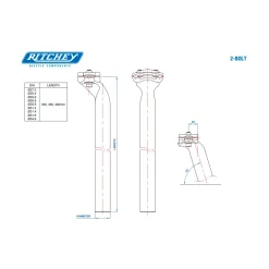 Comp 2-Bolt Seatpost 300 mm
