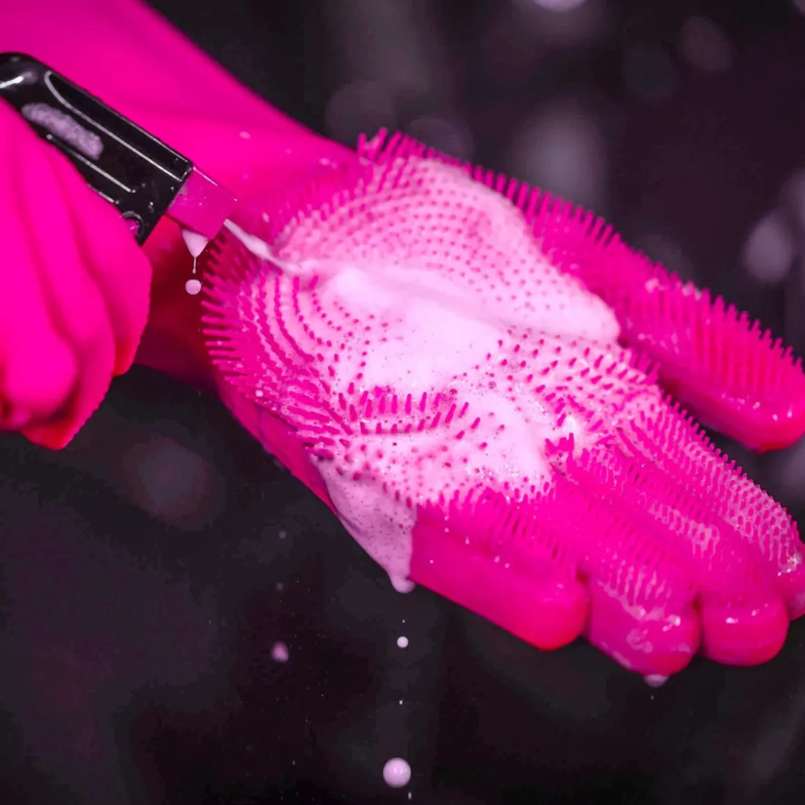 Deep Scrubber Cleaning Gloves