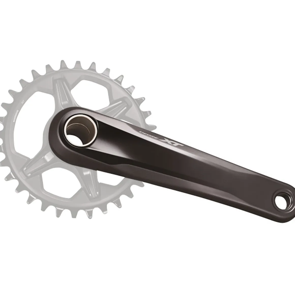 Deore XT FC-M8100 Hollowtech II Crankset Single Speed / 52 mm Chain Line