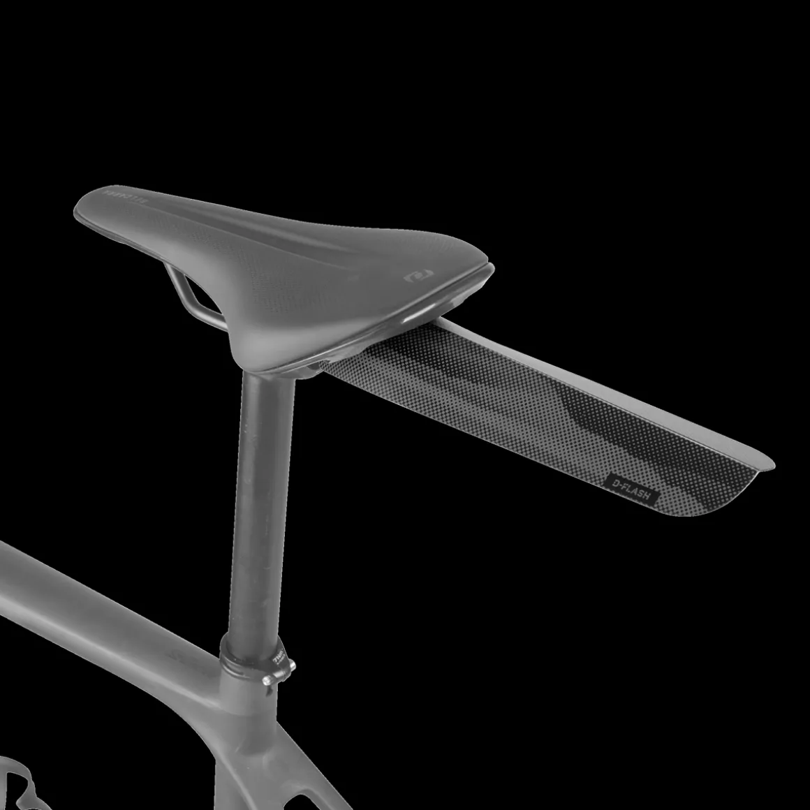 D-Flash Express S Mudguard for Saddle Mounting