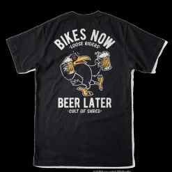 DRINKY CROW BLACK TECH TEE Short Sleeve MTB Shirt