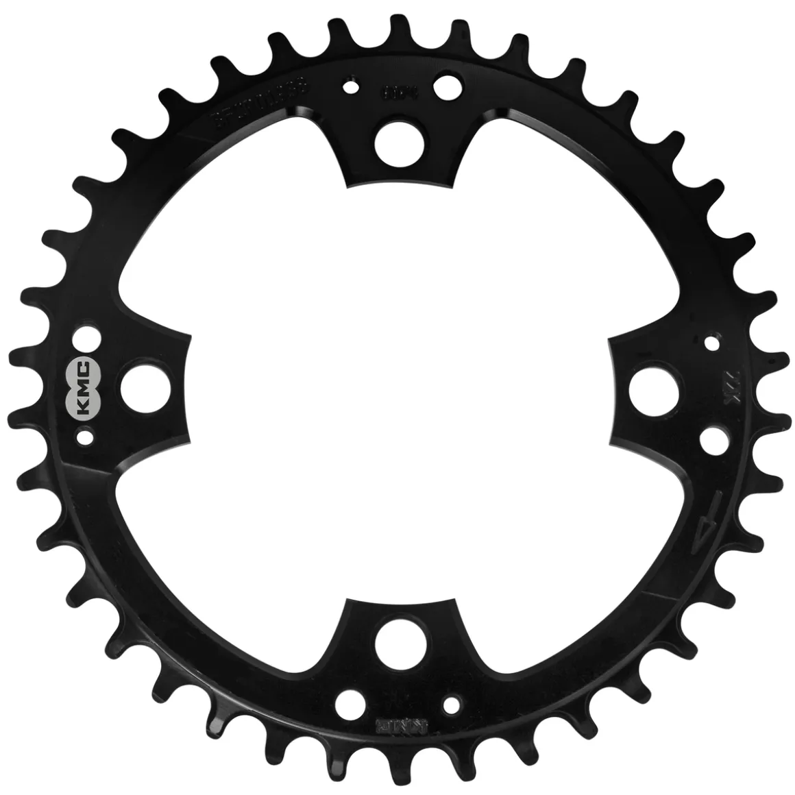 E-Bike Chainring for Singlespeed Crankset, BCD 104, 38 Teeth, Narrow-Wide