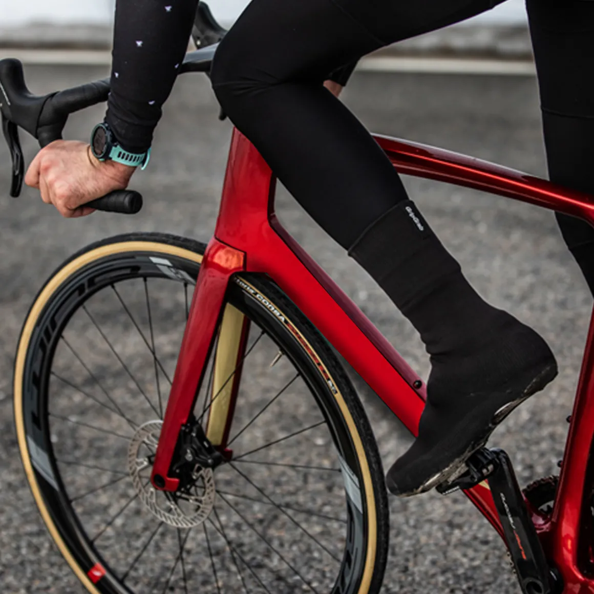 FLANDRIEN WATERPROOF KNITTED ROAD Overshoes