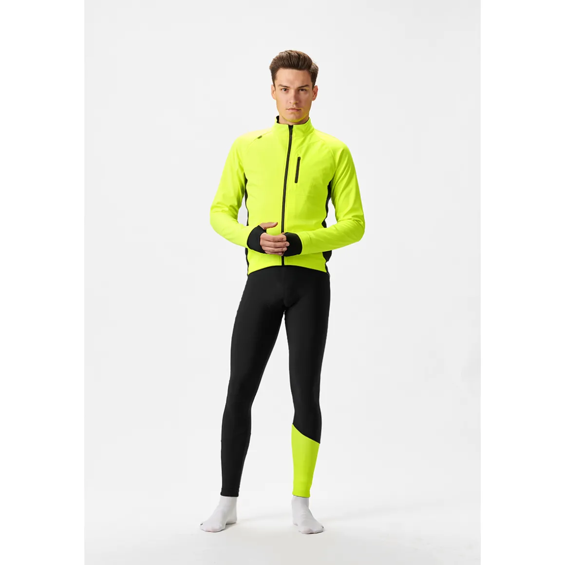 FLUO Thermo Wind Jacket for Cycling