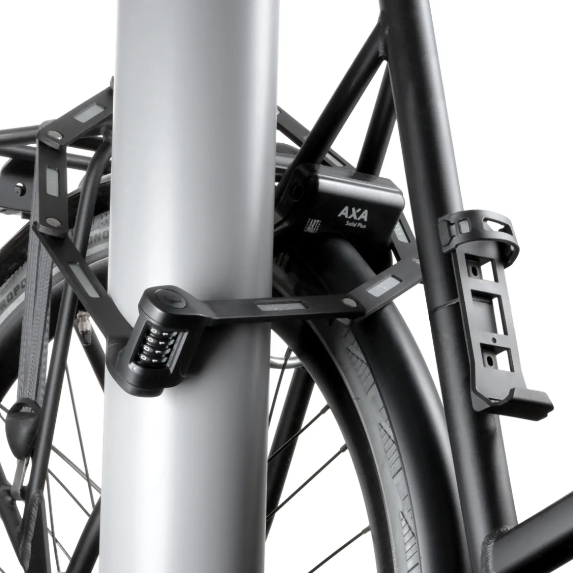 Fold Lite 100 Code Folding Lock with Combination Lock, incl. Frame Holder