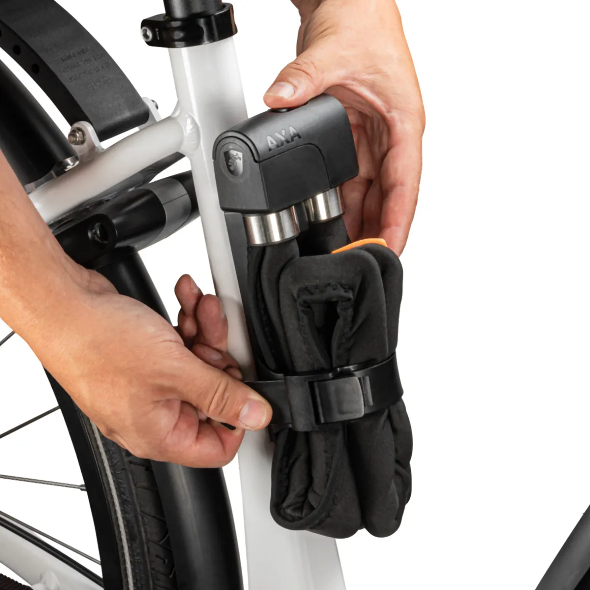 Foldable 8-100 Folding Lock, incl. Frame Bracket