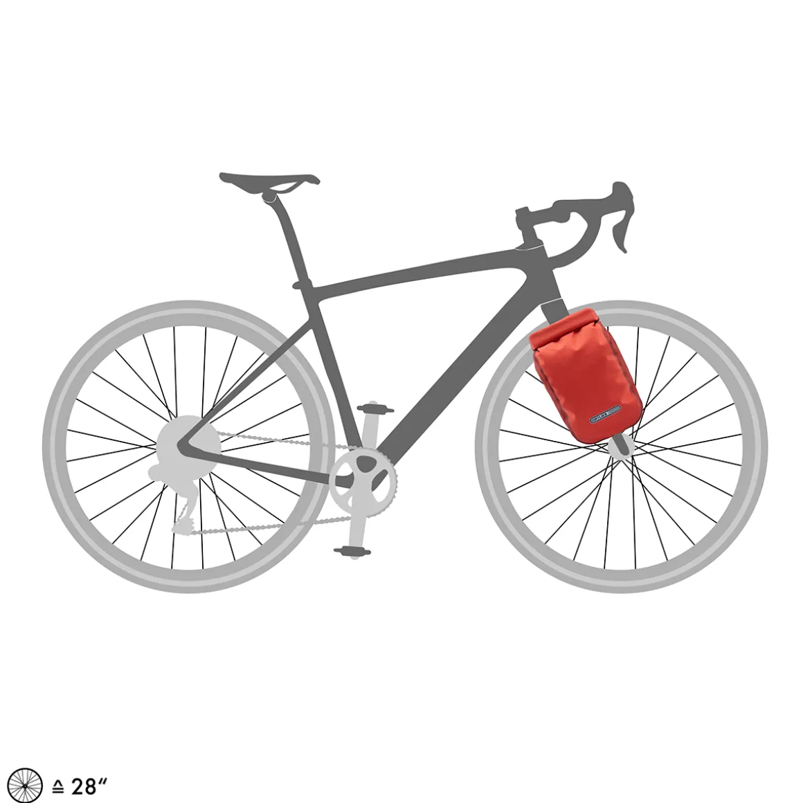 FORK-PACK PLUS 5.8 L Fork Bag Made of Cordura