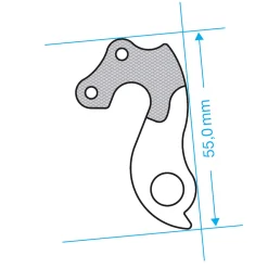 GH-080 derailleur hanger
