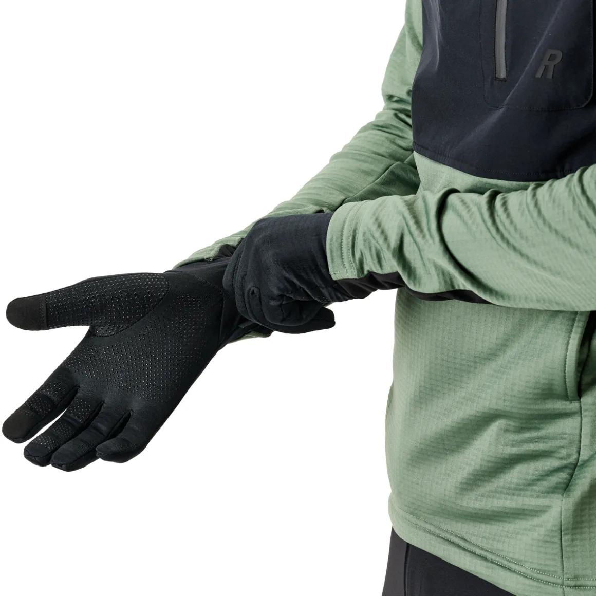 grid fleece thermo gloves Winter Gloves