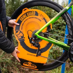 Grime Guard Wheel Cover with Tray Cleaning Aid