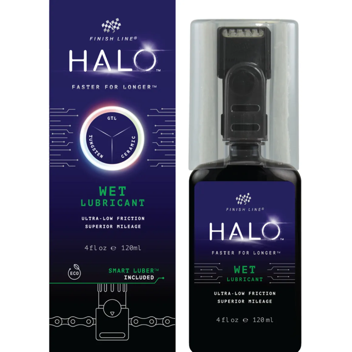HALO Wet Lube Chain Oil