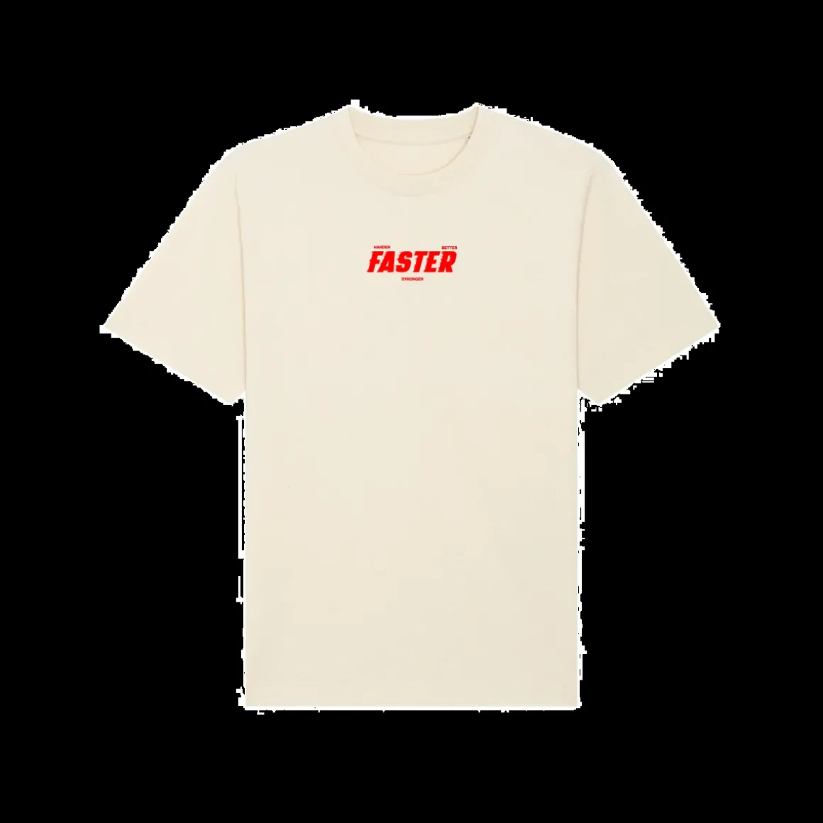 HARDER BETTER FASTER STRONGER OVERSIZED UNISEX CYCLING T-shirt