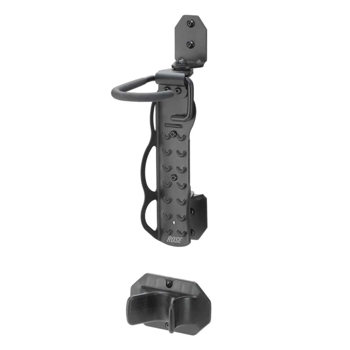 Hook-In Vario Wall Mount Bike Rack Foldable and Swivelling