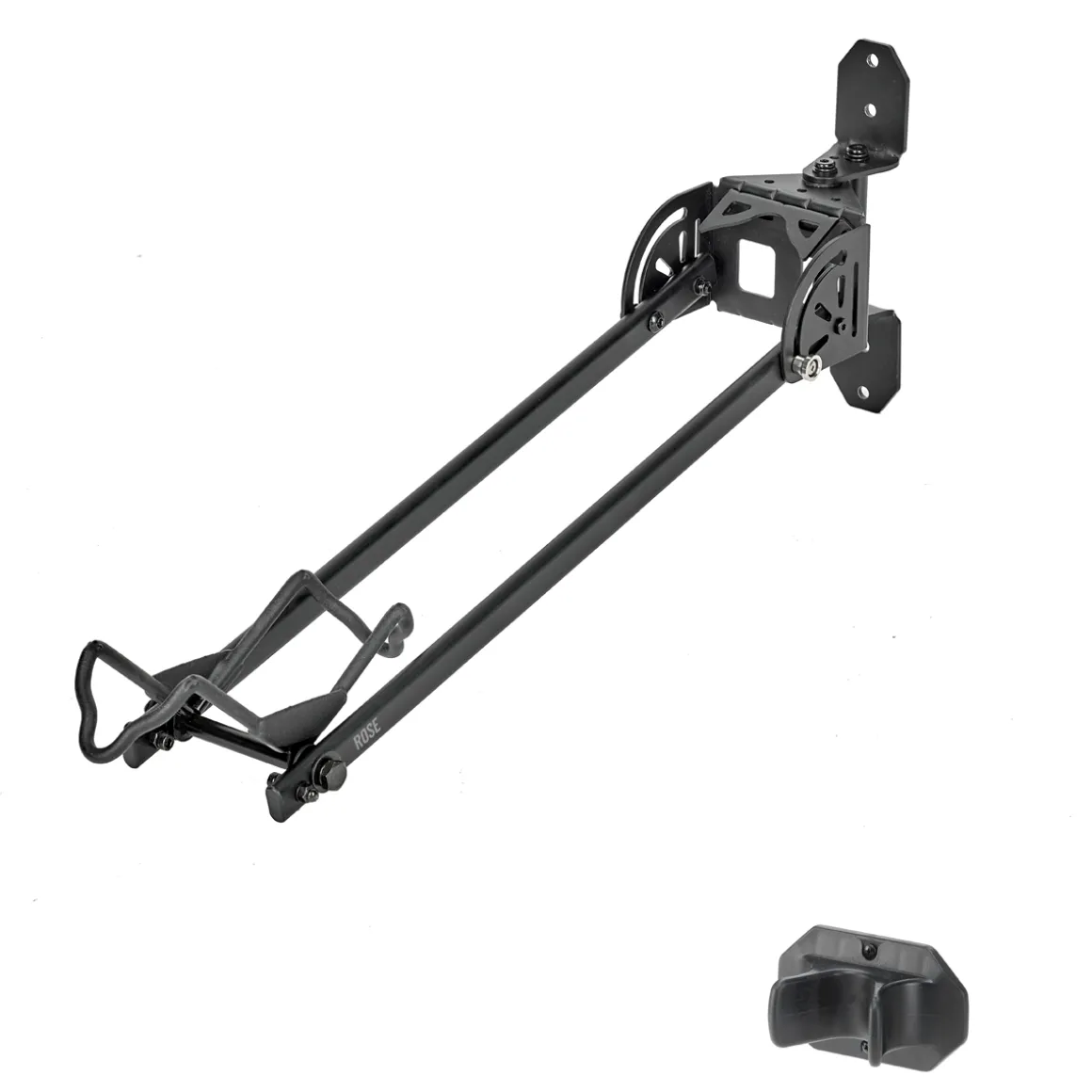 Hook-In Vario XL Wall Mount Bike Rack Foldable and Swivelling