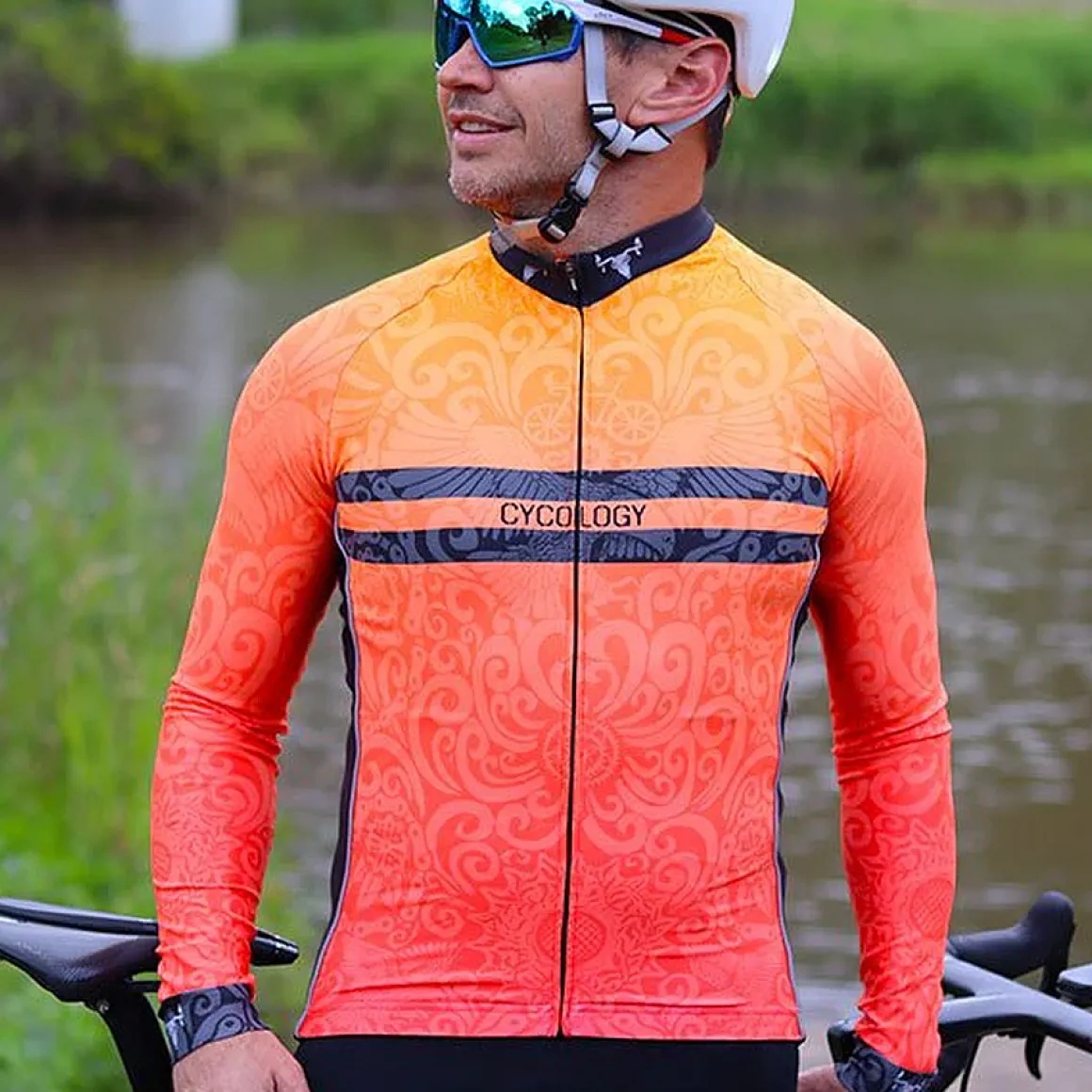 LIFE BEHIND BARS MEN’S LONG SLEEVE JERSEY Cycling Jersey