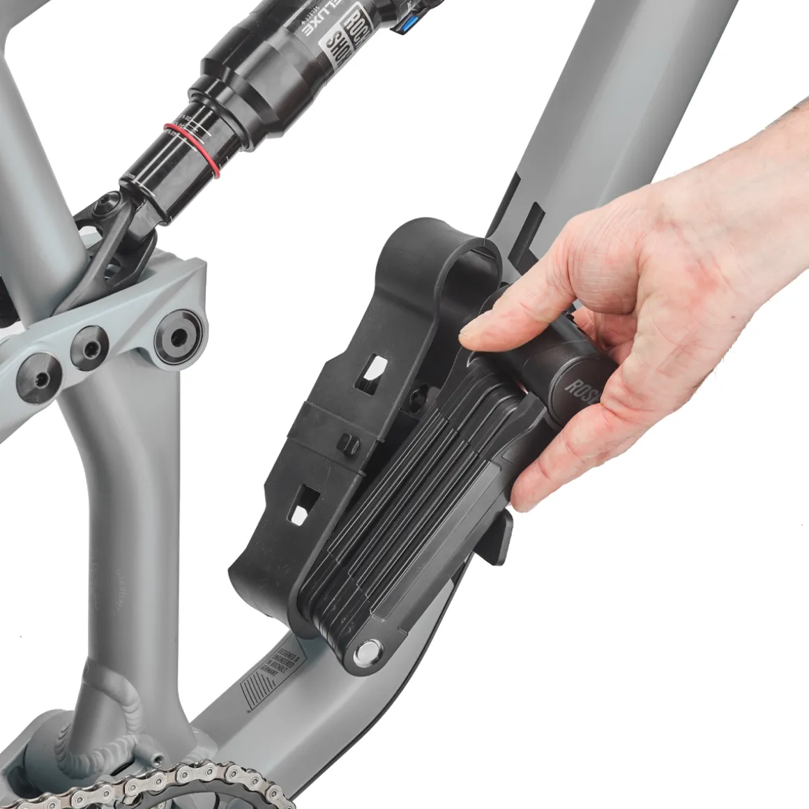 LOCKMAXX FL 75 Folding Lock With Holder