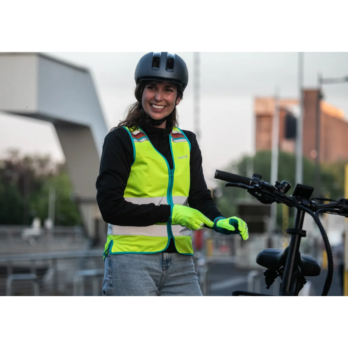 LUCY JACKET YELLOW Women’s Reflective Vest