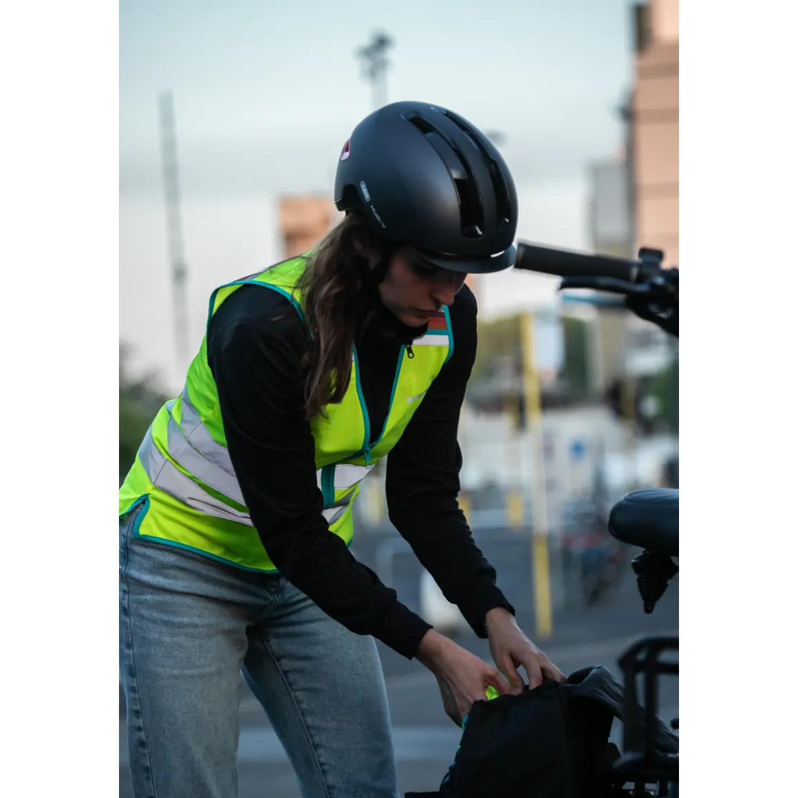 LUCY JACKET YELLOW Women’s Reflective Vest
