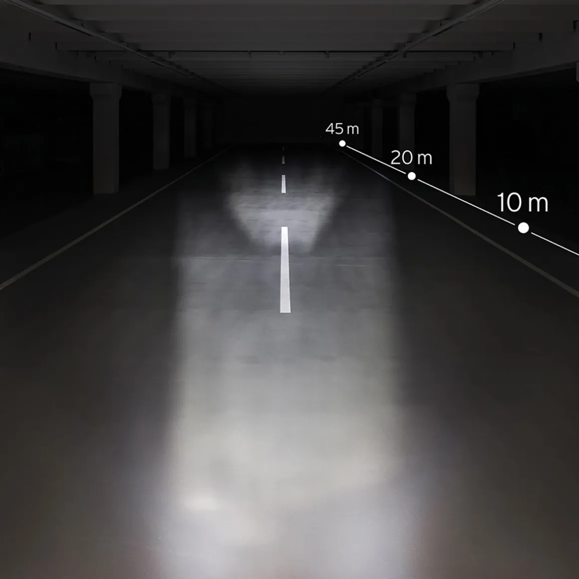 Lumotec Eyro Battery-Powered Front Light