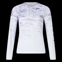 MARBLE WOMEN'S LTD PRINTED L/S TEE Women's Long-sleeved Bike Jersey