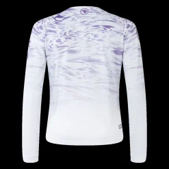 MARBLE WOMEN'S LTD PRINTED L/S TEE Women's Long-sleeved Bike Jersey
